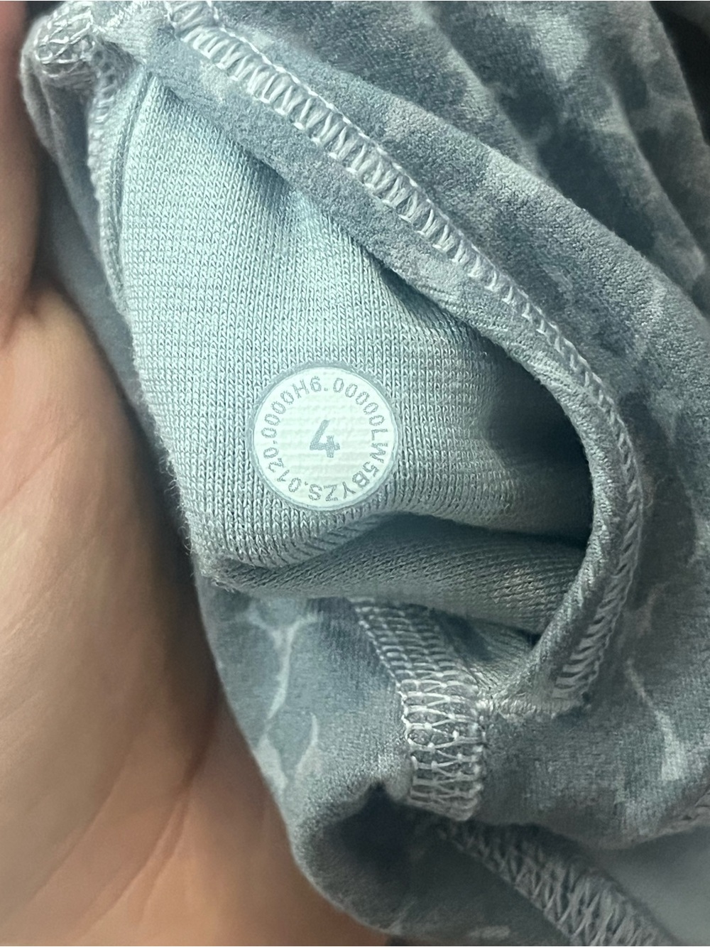 lululemon athletica Gray Printed Leggings - Picture 2 of 2